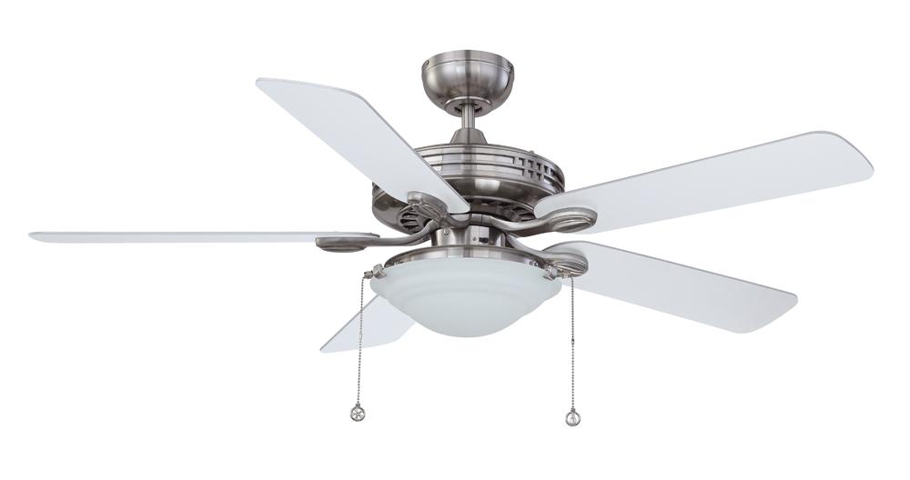 Three Light White Ceiling Fan